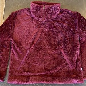 The North Face Garnet Furry Fleece Pullover, M